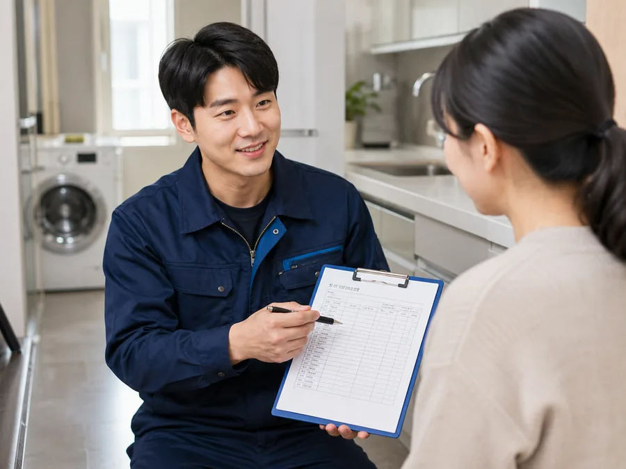 장항동 마무리 점검